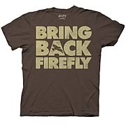 Firefly Bring Back Firefly Brown T-Shirt